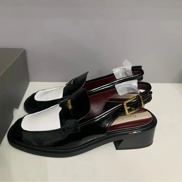 NEW Franco Sarto Giada Slingback Loafer Heel-8.5 - Picture 7 of 9